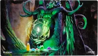 Ilustracja produktu Gamegenic: Magic the Gathering - Secrets of Strixhaven - Shiny Playmat - Witherbloom, the Balancer