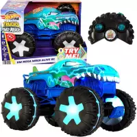 Ilustracja Mattel Hot Wheels Zdalnie Sterowany Monster Truck Mega-Wrex Alive JBD90 Ilustracja Mattel Hot Wheels Zdalnie Sterowany Monster Truck Mega-Wrex Alive JBD90