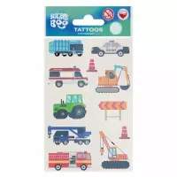 Ilustracja produktu Sticker Boo Tatuaż Zmywalny Dla Dzieci Samochody 559309