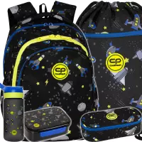 Ilustracja produktu CoolPack Zestaw Szkolny Atlantis 5el. Plecak F029828 + Worek F070828 + Piórnik F062828 + Z08828 + Z18828