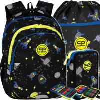 Ilustracja produktu CoolPack Zestaw Szkolny Atlantis 3el. Plecak F029828 + Worek F070828 + Piórnik F066828