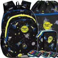 Ilustracja produktu CoolPack Zestaw Szkolny Atlantis 3el. Plecak F029828 + Worek F070828 + Piórnik F067828