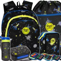 Ilustracja produktu CoolPack Zestaw Szkolny Atlantis 5el. Plecak F029828 + Worek F070828 + Piórnik F067828 + Z08828 + Z18828