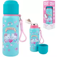 Ilustracja CoolPack Termos Metalowy 550ml Hello Kitty Light Blue - Pink 10838PTR