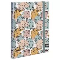 Ilustracja CoolPack Segregator Art Deco A4 100 Kolorowych Kartek Kratka 04439CP