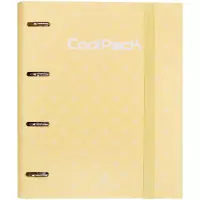 Ilustracja produktu CoolPack Segregator Pastel Yellow A4 100 Kartek Kratka 87942CP