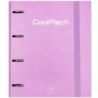 Ilustracja CoolPack Segregator Pastel Purple A4 100 Kartek Kratka 87928CP