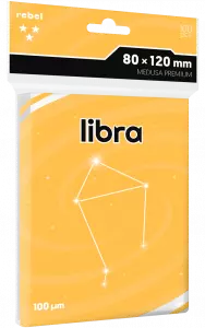 Ilustracja produktu Rebel Koszulki na Karty Premium Libra "Medusa Premium" 80x120 mm - 100 sztuk