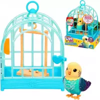 Ilustracja produktu Cobi Little Live Pets Ptaszek z Klatką Niebieski MO26683