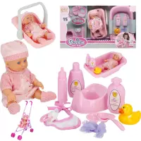 Ilustracja Mega Creative Zestaw Lalka Bobas + Akcesoria 568540