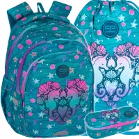 Ilustracja produktu CoolPack Zestaw Szkolny Seafish 3el. Plecak Jerry F029963 + Worek F159963 + Piórnik F062963