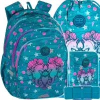 Ilustracja produktu CoolPack Zestaw Szkolny Seafish 3el. Plecak Jerry F029963 + Worek F159963 + Piórnik F076963