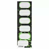 Ilustracja produktu Starpak Naklejki Na Zeszyt Football 1 Listek 6szt. 584488