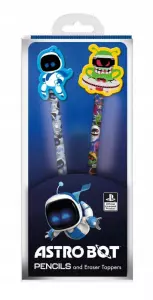 Ilustracja produktu Zestaw Szkolny Astro Bot (2 Ołówki + Gumki)
