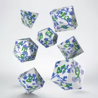Ilustracja produktu Komplet kości Full Art: Porcelana