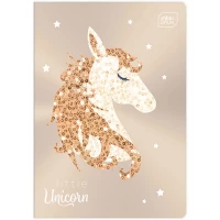 Ilustracja Interdruk Zeszyt A5 32 kartki 3linia kolor Matalic Shine 293930