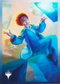 Ilustracja produktu Gamegenic: Magic the Gathering - Secrets of Strixhaven - Premium Art Sleeves - Zimone, Infinite Analyst