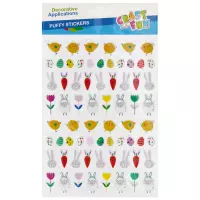 Ilustracja produktu Craft With Fun Ozdoba Dekoracyjna Naklejki Wielkanoc 554227