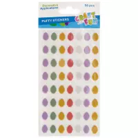 Ilustracja produktu Craft With Fun Ozdoba Dekoracyjna Naklejki Jajka Wielkanoc 553722