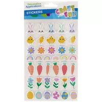 Ilustracja produktu Craft With Fun Ozdoba Dekoracyjna Naklejki Wielkanoc 553726