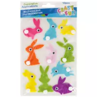 Ilustracja produktu Craft With Fun Ozdoba Dekoracyjna Samoprzylepna Filc Królik 554228