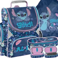 Ilustracja produktu Paso Zestaw Szkolny 3el.Stitch Cool Tornister DS26XX-525 + Piórnik DS26XX-013 + Worek DS26XX-712