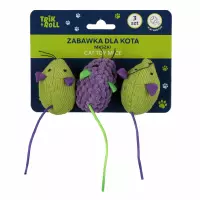 Ilustracja produktu Trik&Roll Zabawka Dla Kota Myszka 3szt 560727
