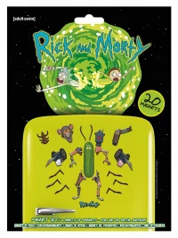 Ilustracja Zestaw Magnesów Rick & Morty 20 szt.