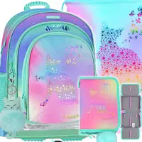 Ilustracja produktu Starpak Zestaw Szkolny 3el. Ombre Kitty Plecak 553210 + Worek 558410 + Piórnik 553435
