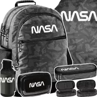 Ilustracja produktu Paso Zestaw Szkolny 5el Nasa Camo Plecak PP26NM-116 + Piórnik PP26NM-013 + Worek PP26NM-712