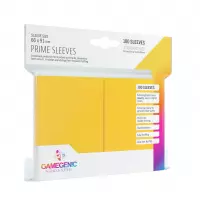 Ilustracja produktu Gamegenic: Prime CCG Sleeves (66x91 mm) - Koszulki na Karty - Yellow- 100 szt.
