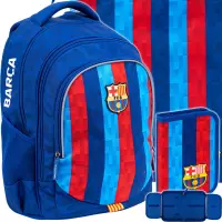 Ilustracja produktu FC Barcelona Zestaw Szkolny 3el. Plecak AB340 502023094 + Worek 507023033 + Piórnik 505023057