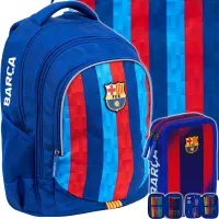 Ilustracja produktu FC Barcelona Zestaw Szkolny 3el. Plecak AB340 502023094 + Worek 507023033 + Piórnik 503026044