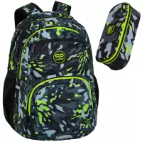 Ilustracja produktu CoolPack Zestaw Szkolny Lizzard 2el. Plecak Pick F099717 + Piórnik F062717