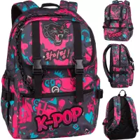 Ilustracja CoolPack Rumi Plecak Szkolny K-Pop Dark F166036