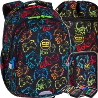 Ilustracja produktu CoolPack Zestaw Szkolny XPlay 3el. Plecak Jerry E29606 + Worek E70606 + Piórnik E66606
