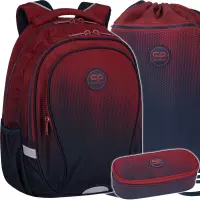 Ilustracja CoolPack Zestaw Szkolny Gradient Costa 3el. Plecak Factor X F002758 + Worek F070758 + Piórnik F062758