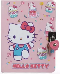 Ilustracja produktu Pamiętnik Zamykany Na Kłódkę - Hello Kitty