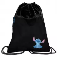 Ilustracja produktu  BeUniq Worek Szkolny Premium Stitch Czarny DS25HH-713