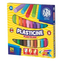 Ilustracja produktu Astra Plastelina Okrągła 24 Kolory 303110001