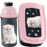 Ilustracja produktu Paso Zestaw Śniadaniowy Jednorożec Bidon PP25CO-3021  + Śniadaniówka PP25CO-3022