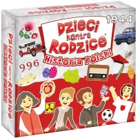 Ilustracja Kangur Dzieci Kontra Rodzice. Historia Polski