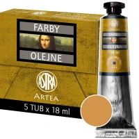 Ilustracja Astra Artea Farby Olejne 5 Tub 18ml Ugier Jasny 83410962