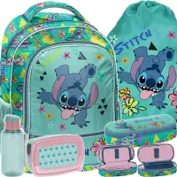 Ilustracja produktu Paso Zestaw Szkolny 5el. Stitch Plecak DS25DD-260 + Piórnik DS25DD-013 + Worek DS25DD-712 