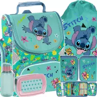Ilustracja produktu  Paso Zestaw Szkolny 5el. Stitch Tornister DS25DD-525 + Piórnik DS25DD-P001 + Worek DS25DD-712 
