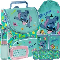 Ilustracja produktu  Paso Zestaw Szkolny 5el. Stitch Tornister DS25DD-525 + Piórnik DS25DD-P001BW + Worek DS25DD-712 