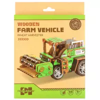Ilustracja Mega Creative Puzzle Drewniane 3D Kombajn 88el. 597694