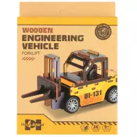 Ilustracja produktu Mega Creative Puzzle Drewniane Wózek Widłowy 597674