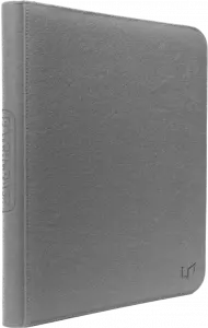 Ilustracja Ultra Pro: Patchcraft - Zippered 9-Pocket PRO-Binder - Album na Karty - Gray