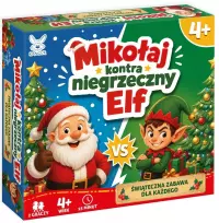 Ilustracja Mikołaj kontra Niegrzeczny Elf